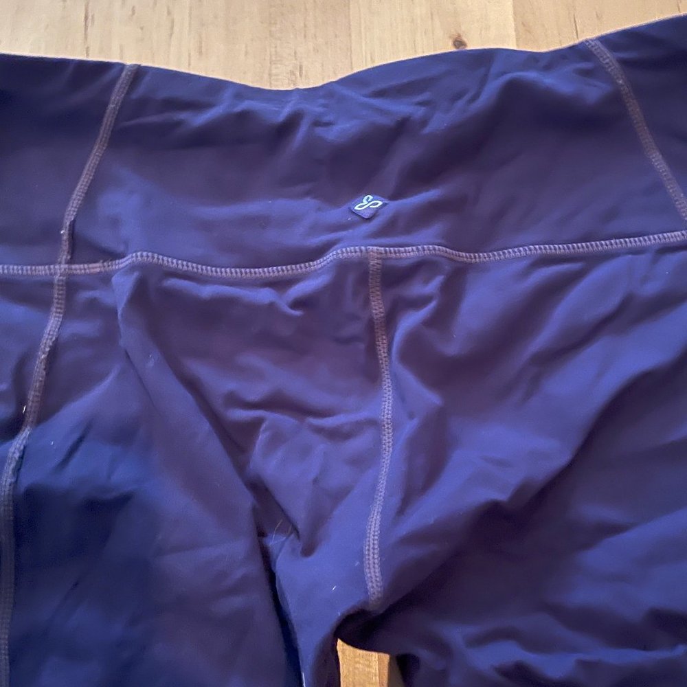 3/4 Prana Purple Leggings